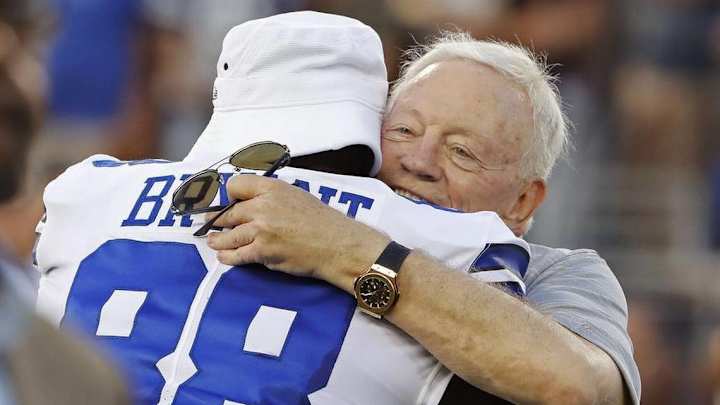 Jerry Jones On Cowboys Adding Dez Bryant: 'I've Been Thinking About It In The Shower' Jerry Jones On Cowboys Adding Dez Bryant: 'I've Been Thinking About It In The Shower'