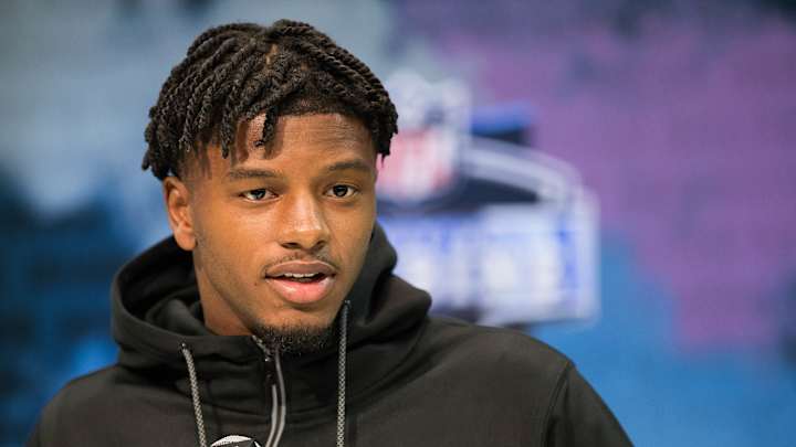 VIDEO: LSU's Kristian Fulton lived in Atlanta during Katrina evacuation, would welcome return as a Falcon VIDEO: LSU's Kristian Fulton lived in Atlanta during Katrina evacuation, would welcome return as a Falcon