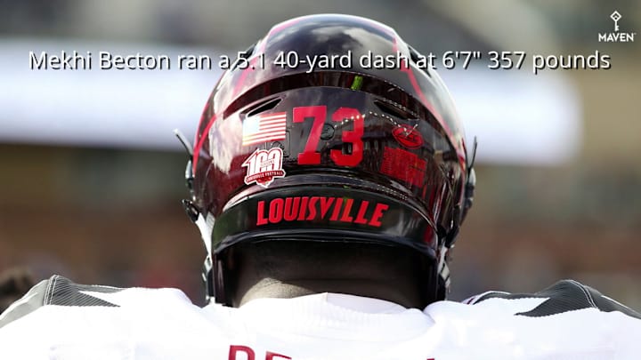 Mekhi Becton's Size, Athleticism Raises Unique Questions Mekhi Becton's Size, Athleticism Raises Unique Questions