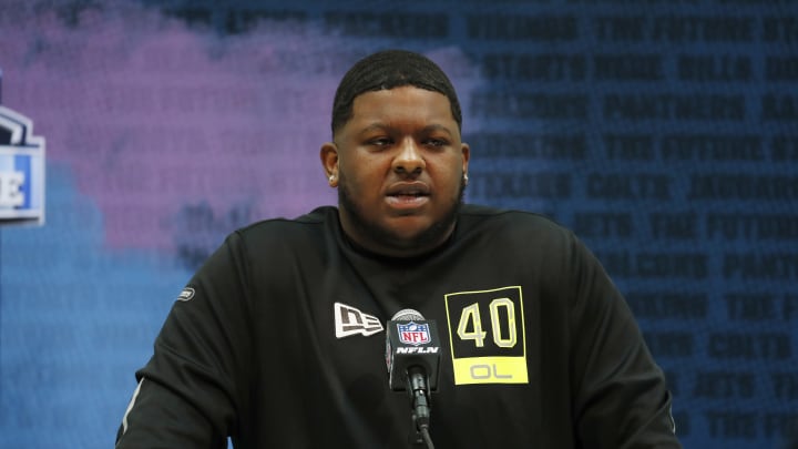 NFL Combine Update: New York Jets one of 18 teams to meet with center Cesar Ruiz NFL Combine Update: New York Jets one of 18 teams to meet with center Cesar Ruiz