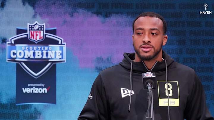 A.J. Dillon Runs a 4.53 40 Yard Dash At NFL Combine A.J. Dillon Runs a 4.53 40 Yard Dash At NFL Combine