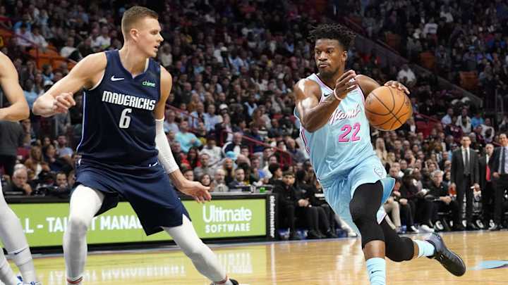 Jimmy Butler atones for previous late-game turnovers by leading Heat to 126-118 victory against Mavericks Jimmy Butler atones for previous late-game turnovers by leading Heat to 126-118 victory against Mavericks