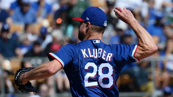 Kluber K's Four in Spring Debut; Rangers Defeat Dodgers 8-6