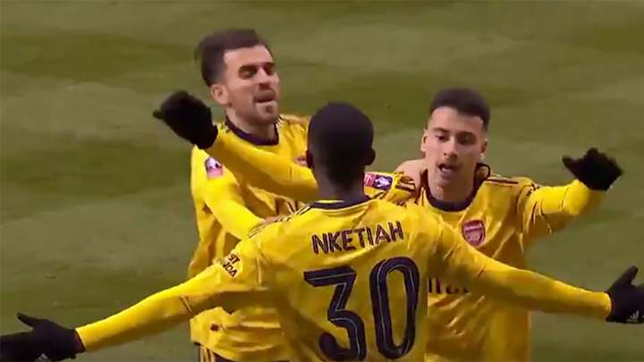 Arsenal Tops Portsmouth to Reach FA Cup Quarterfinals Arsenal Tops Portsmouth to Reach FA Cup Quarterfinals