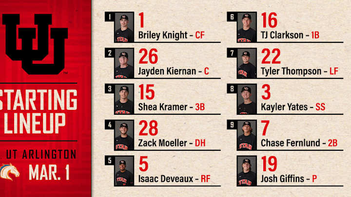 BSB: Utes drop series finale to UT Arlington