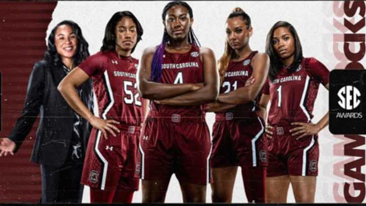 Gamecocks Dominate SEC Coaches' Awards