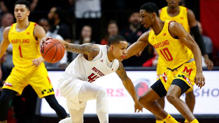 Rutgers Stuns No. 9 Maryland, Bolsters NCAA Tourney Hopes Rutgers Stuns No. 9 Maryland, Bolsters NCAA Tourney Hopes