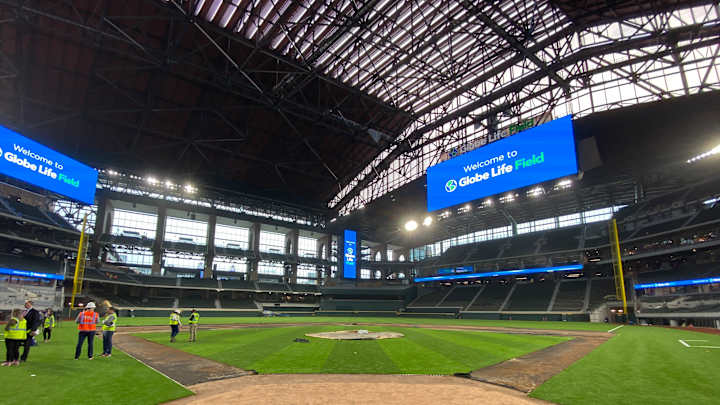 WATCH: Globe Life Field's Synthetic Grass – Is It That Different for the Texas Rangers?
