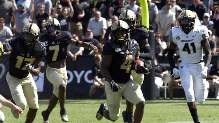 Back for Moore: Purdue's Rondale Moore is Feeling Good, Back to 100% Back for Moore: Purdue's Rondale Moore is Feeling Good, Back to 100%
