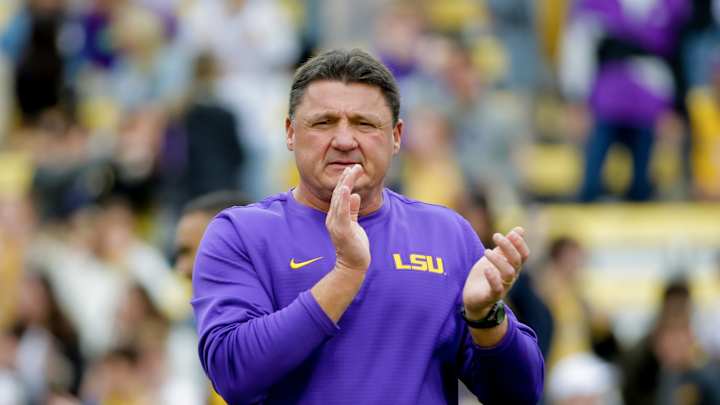LSU Football Coach Ed Orgeron Announces Position Changes, Departures Ahead of Spring Ball LSU Football Coach Ed Orgeron Announces Position Changes, Departures Ahead of Spring Ball