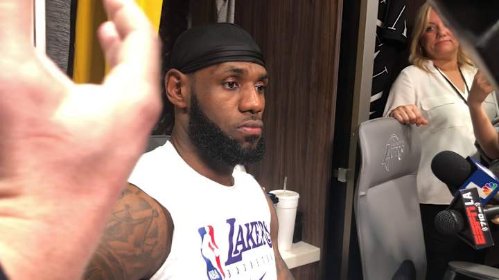 LeBron James Practices Deep Three-Pointers So His Game Has No Holes LeBron James Practices Deep Three-Pointers So His Game Has No Holes