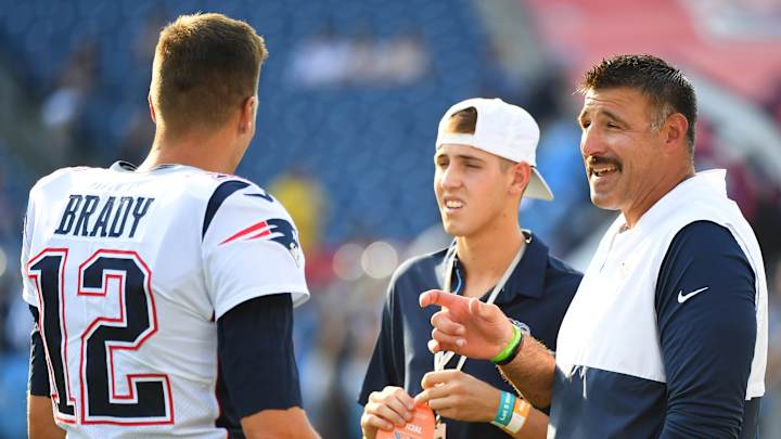 Titans HC Mike Vrabel Explains FaceTiming Tom Brady, Julian Edelman