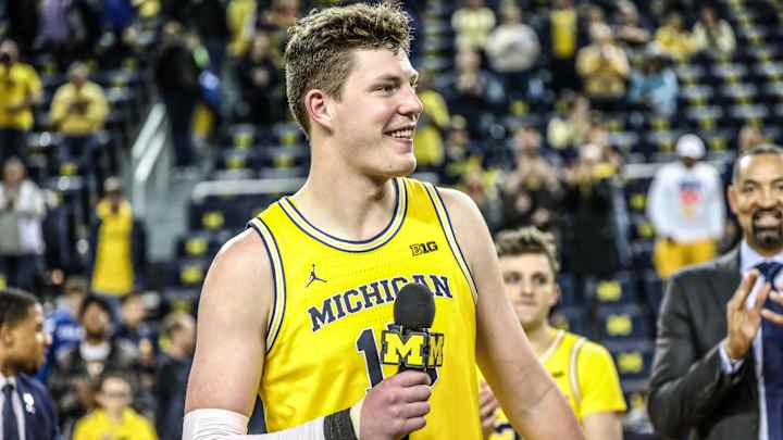 Video: Jon Teske Talks Senior Night Experience, John Beilein's Presence, More