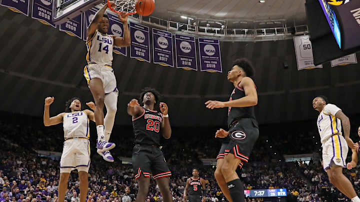 Seniors Skylar Mays, Marlon Taylor Carry LSU to 94-64 Win Over Georgia on Senior Day