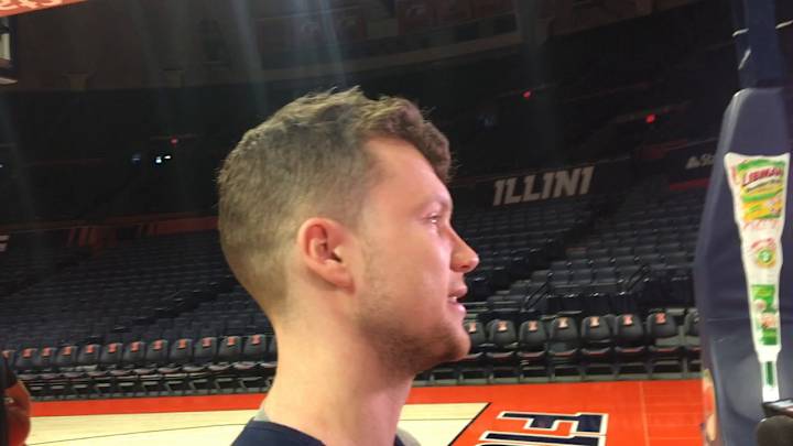 VIDEO: Illinois Guard Tyler Underwood On Senior Day Vs. Iowa
