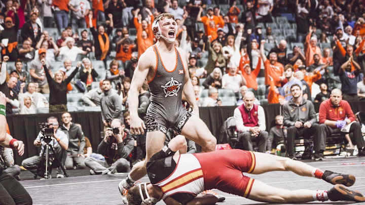 Cowboys Have Four Wrestlers in the Big 12 Finals, OSU First in Team Standings