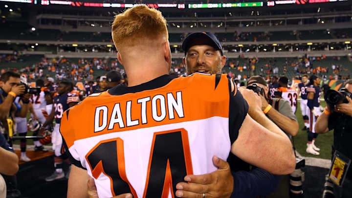 How Andy Dalton-Mitchell Trubisky Battle Would Look
