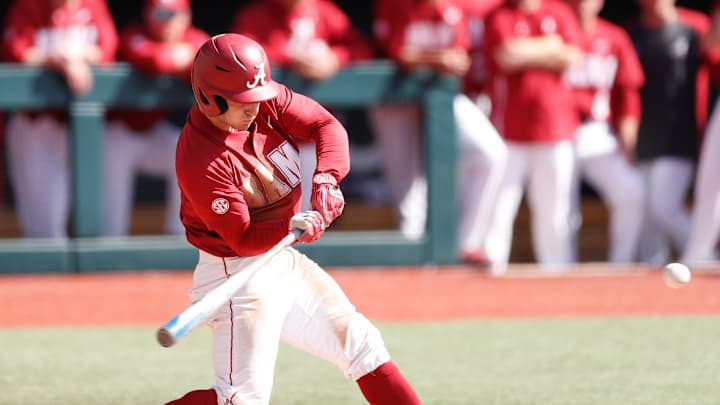 Alabama Baseball Overcomes Early Four-Run Deficit to Down No. 9 Tennessee 7-4