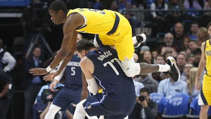 WATCH: Bloodied Luka Doncic Refs Complaint - Mavs Are 'Playing 5-on-8'