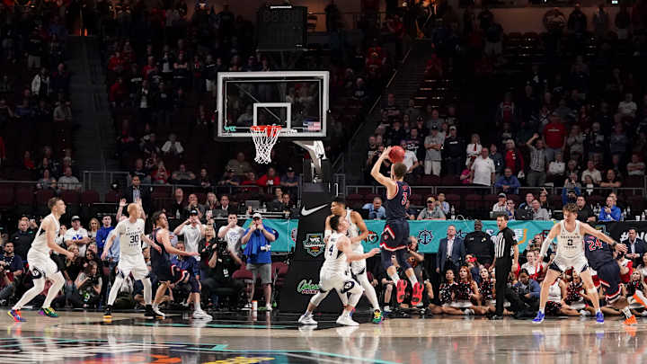 Last-Second Jumper Secures Saint Mary's Win Over No. 14 BYU in WCC Semifinal