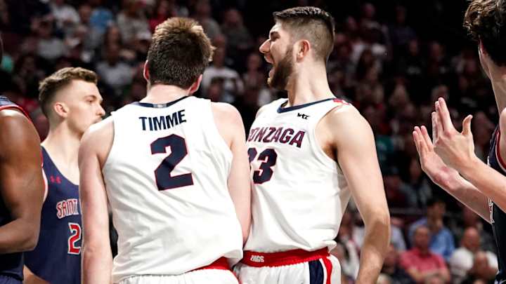 No. 2 Gonzaga Wins Eighth WCC Title With Win Over Saint Mary's