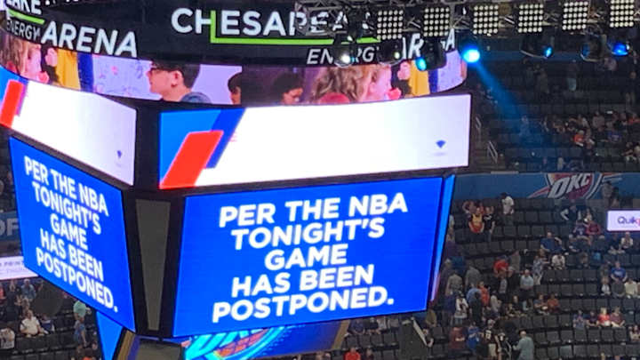 Thunder/Jazz Postponed