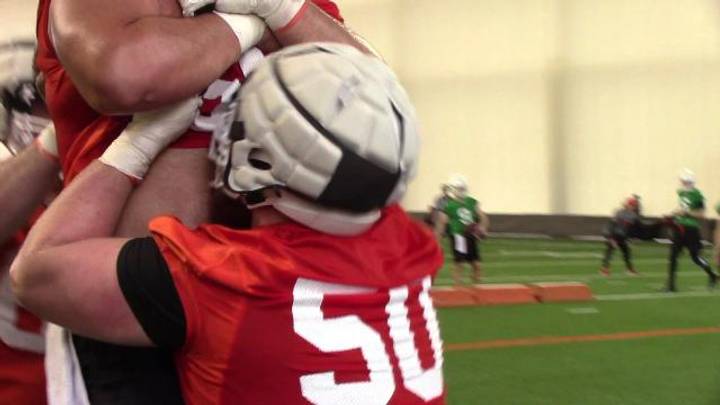 Offensive Line Starts Spring in Good Shape and Squared Away/Spring Recruiting: