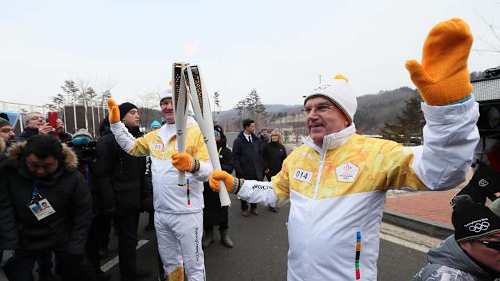 Amid Coronavirus Precautions, Tokyo Olympic Flame Lit in Greece