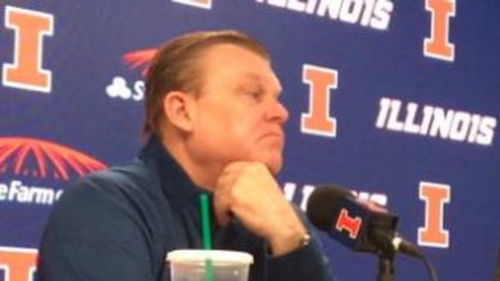 VIDEO: Illini Coach Brad Underwood - "We Were A NCAA Tournament Team."