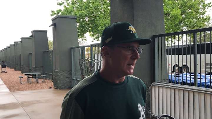 A's Hold Optional Workout With Spring Training Halted
