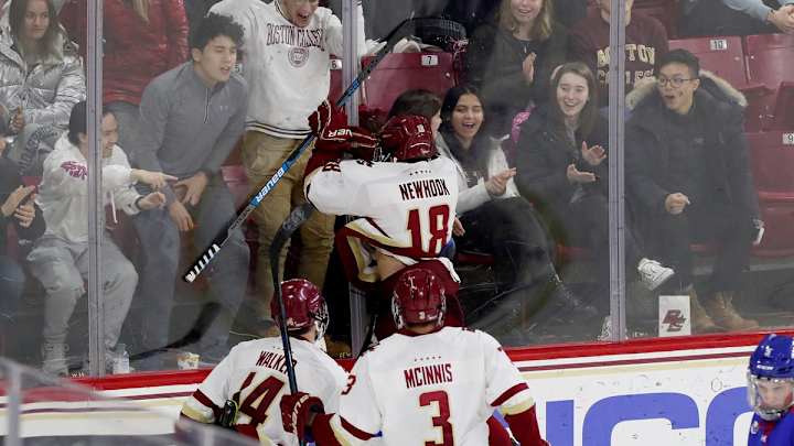 Alex Newhook to Return For Sophomore Season Alex Newhook to Return For Sophomore Season