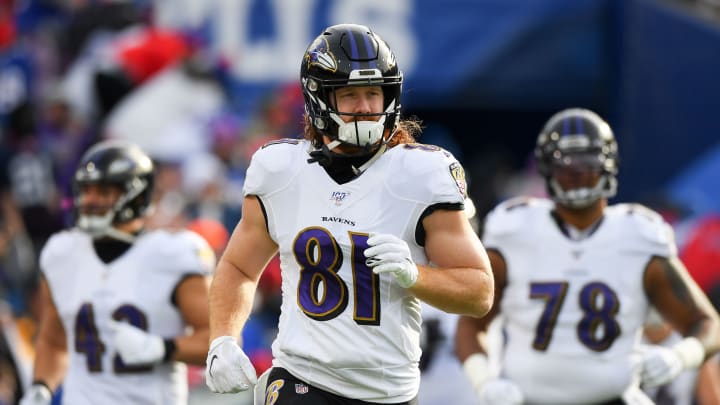 Report: Falcons trade 2020 second, fifth-round pick to Ravens for TE Hayden Hurst, 2020 fourth-rounder