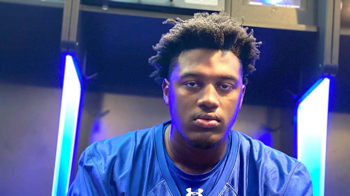 Watch: Elite OL JC Latham Announces College Commitment