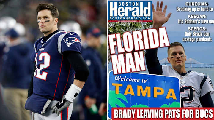 New England Newspapers React to Tom Brady Leaving Patriots