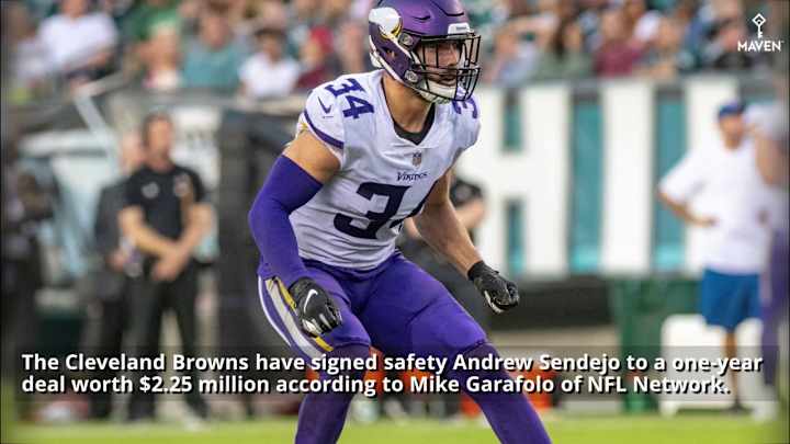 Cleveland Browns Sign Andrew Sendejo Signaling End of Pursuit For Anthony Harris