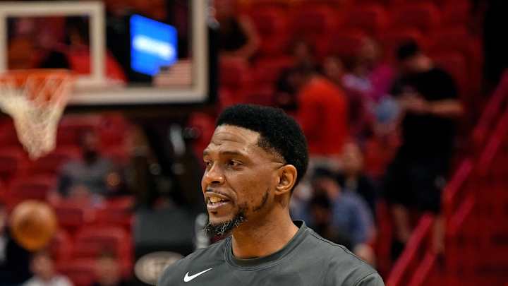 Miami Heat's Udonis Haslem nearly got into a fight with a broom-wielding Gary Payton in practice