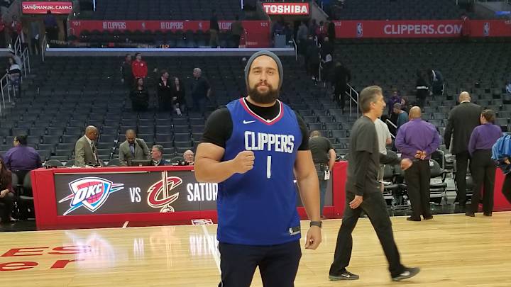 How WWE Superstar Rusev Became a Clipper fan: "It was my First NBA Game Ever. My Mind was Blown."