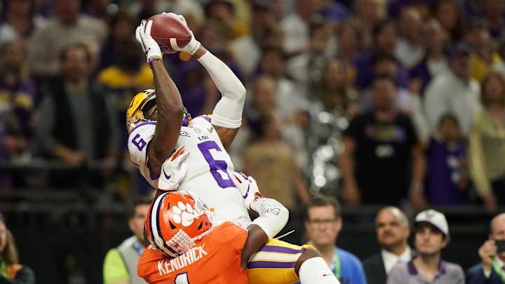 Four LSU Tigers Drafted in First Round 2021 Mock NFL Draft from Bleacher Report