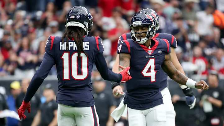 Deshaun Watson 'Would Love' For Browns to Sign DeAndre Hopkins Deshaun Watson 'Would Love' For Browns to Sign DeAndre Hopkins