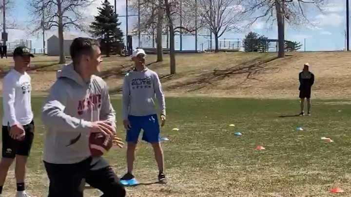 Ty Evans Still Competing For QB Job, Even Without Spring Practice