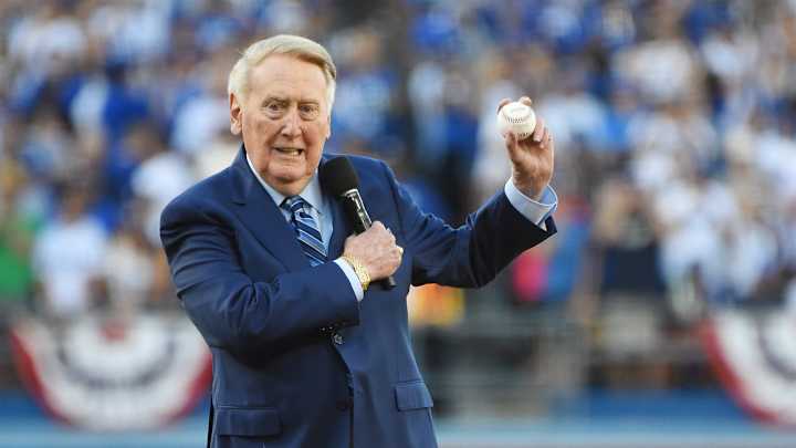 Vin Scully Offers Uplifting Message for Fans After Canceled Opening Day