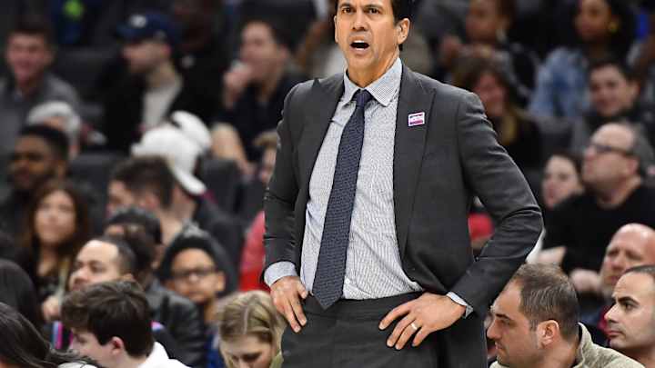Miami Heat coach Erik Spoelstra speaks out against social injustice