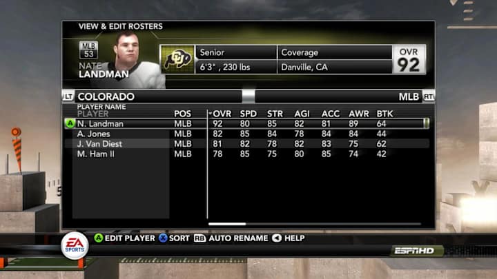 Creating 2020 Colorado Buffaloes: Inside Linebackers