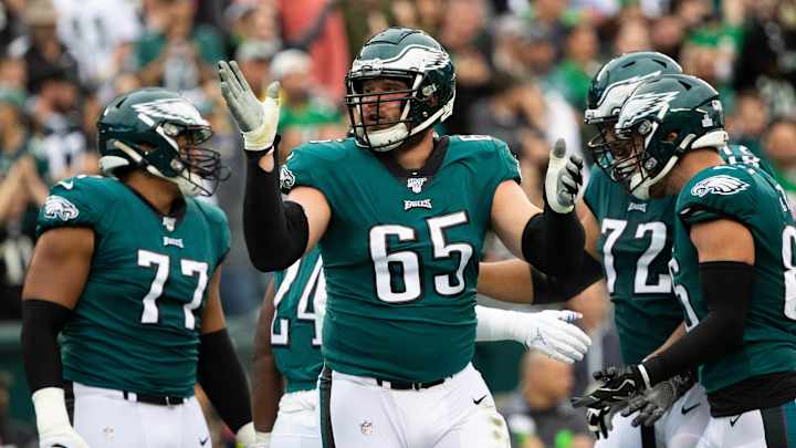 Lane Johnson's OL Masterminds Summit Proceeding in Texas