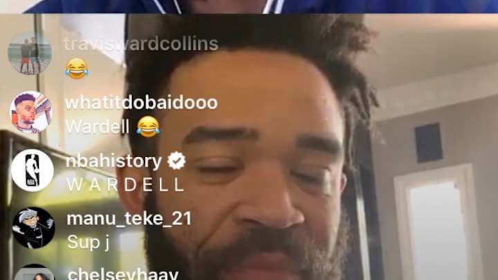 JaVale McGee Joins Steph Curry On NBA’s Instagram Live For Trivia, Fun JaVale McGee Joins Steph Curry On NBA’s Instagram Live For Trivia, Fun