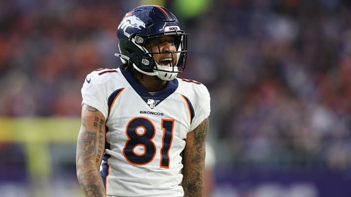 FB Video: Former Utah WR Tim Patrick's season highlights with Denver