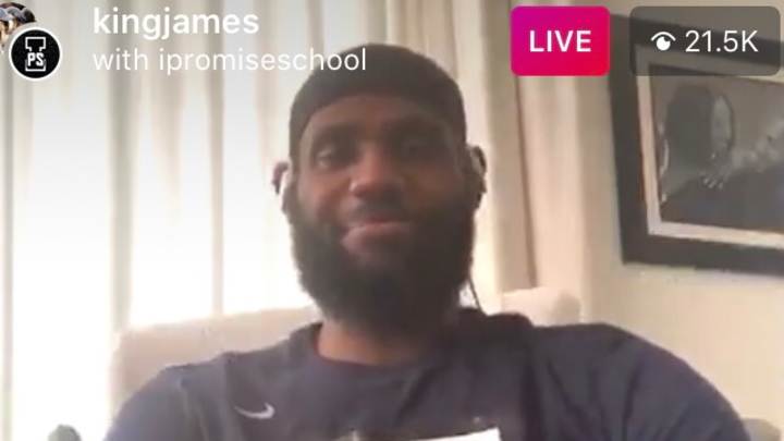 LeBron James Moved To Tears Watching Debut Of His 'I Promise'  Documentary Series