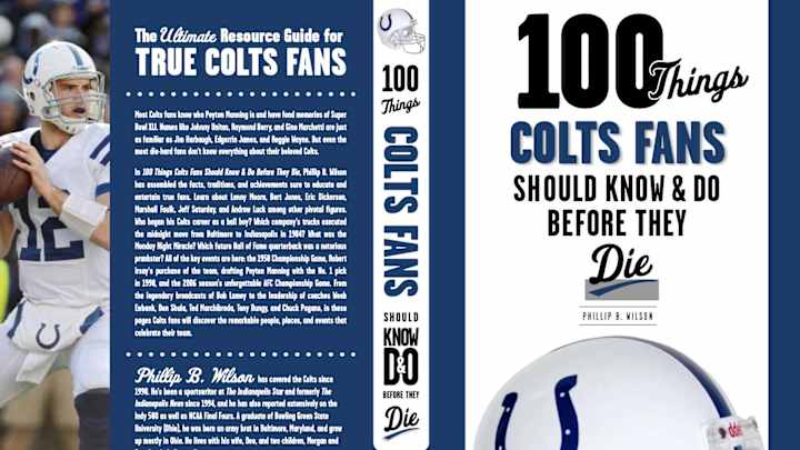 Turning Pages of '100 Things Colts Fans:' Super Bowl XLI