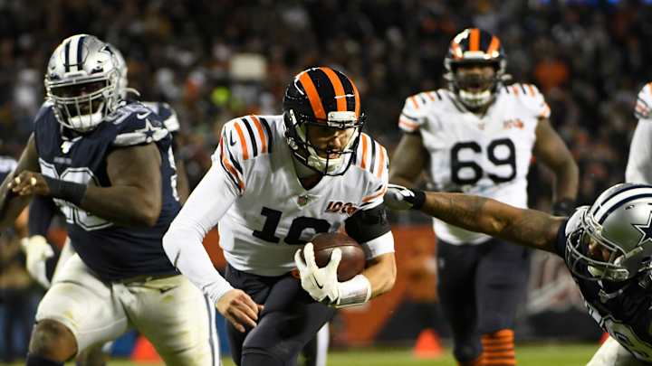 Three Ways Mitchell Trubisky Already Trails in QB Battle with Nick Foles