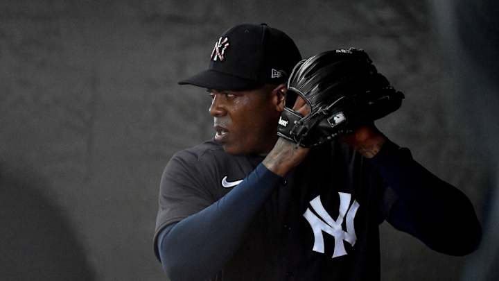 Yankees' Aroldis Chapman Hasn't Stopped Bulking Up During Quarantine